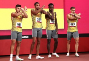 男子400mリレーでの入場パフォーマンスが話題!各国のポーズ紹介!