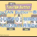 タイニータンButter一番くじロット買い予約!(2022年11月)取扱店はどこ?
