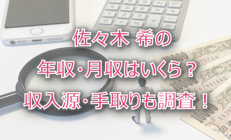 佐々木希の年収・月収は？収入源・手取りも調査！