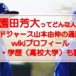 園田芳大ってどんな人？wikiプロフィールや経歴・学歴（高校大学）も調査！